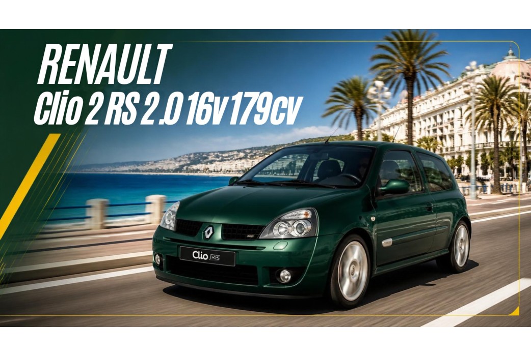 La Renault Clio 2 RS 2.0 16V 179cv